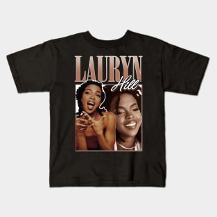 Vintage Lauryn Hill 80s 90s Style Kids T-Shirt